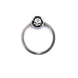 Skull Key Ring Buffalo Iron Cross Skull Iron Cross Iron Cross