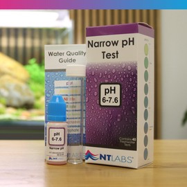 NT Labs Aquarium Lab Narrow pH 6-7.6 Test Kit - 40 Tests