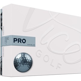 VICE Pro Golf Balls, Pro Ice Blue (One Dozen)