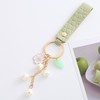 BEIBXHQQ 2 Pieces Women's Keychains, Cute Keychains, Leather Keychains, Car
