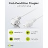 Goobay 30370 Warming Device Cable with C15 Socket Power Cable