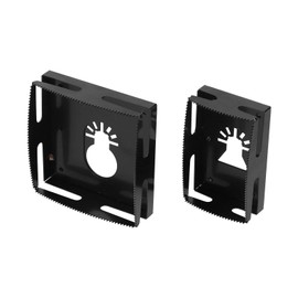 Electrical Wall Outlet Cutters, Stainless Steel Oscillating Square Slot Cutter for Plastic for Wood for Metal