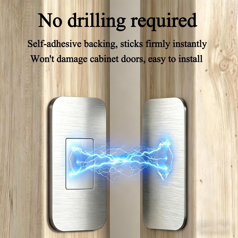 Ultra Thin Cabinet Door Magnets - 10 Pack