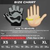 AQF Weight Lifting Gym Gloves Training Workout Fitness Gloves for