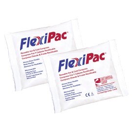 Flexi-PAC Reusable Hot/Cold Compress Pack, 5 x 6 - Bundle of 2 Packs