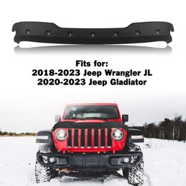 Hood Shields Hood Protector Bugflector Stone Guards Compatible with Wrangler JL 2018-2023 & 2020-2023 Gladiator