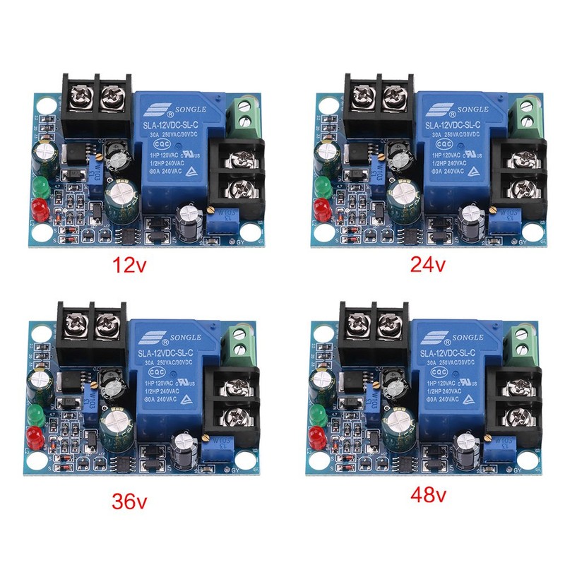30A Automatic Battery Charger Charging Controller Module 12-48V Excessive Board