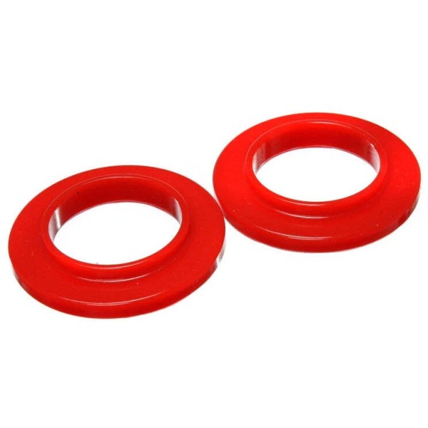 Energy Suspension 9.6104R Coil Spring Isolator Set - Red
