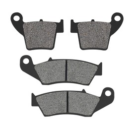 XuLong Front and Rear Brake Pads Compatible with HONDA CR125 CRE125R CR250R 2002-2007/CRF250RX 1999-2022/CRF250X 2004-2017/CRF450RX 2017/CRF450X 2005-2017/CRF450R 2002-2022/CRF450 RWE 1999-2022