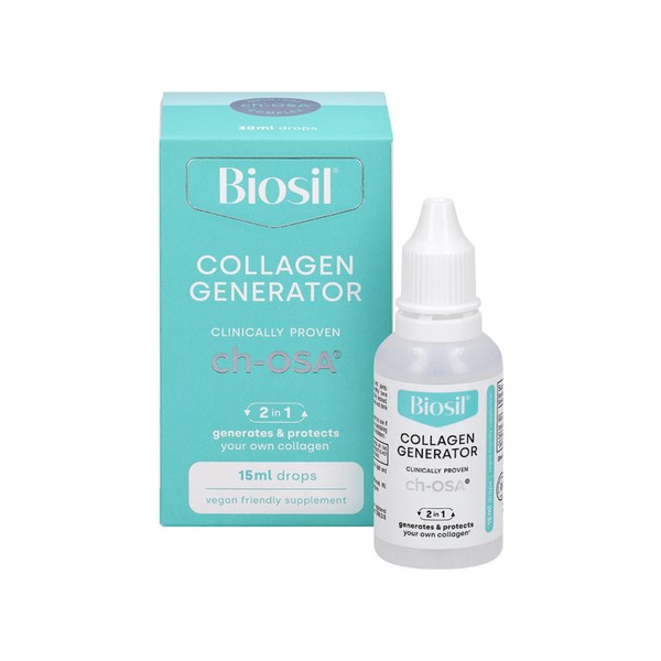 Biosil Collagen Generator - 0.5 fl oz Drops - with