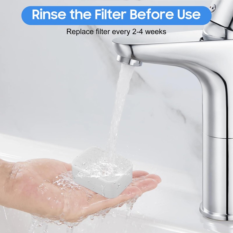 Fydun Pet Fountain Water Feeder Filters, 5Pcs Incl 4 Activated