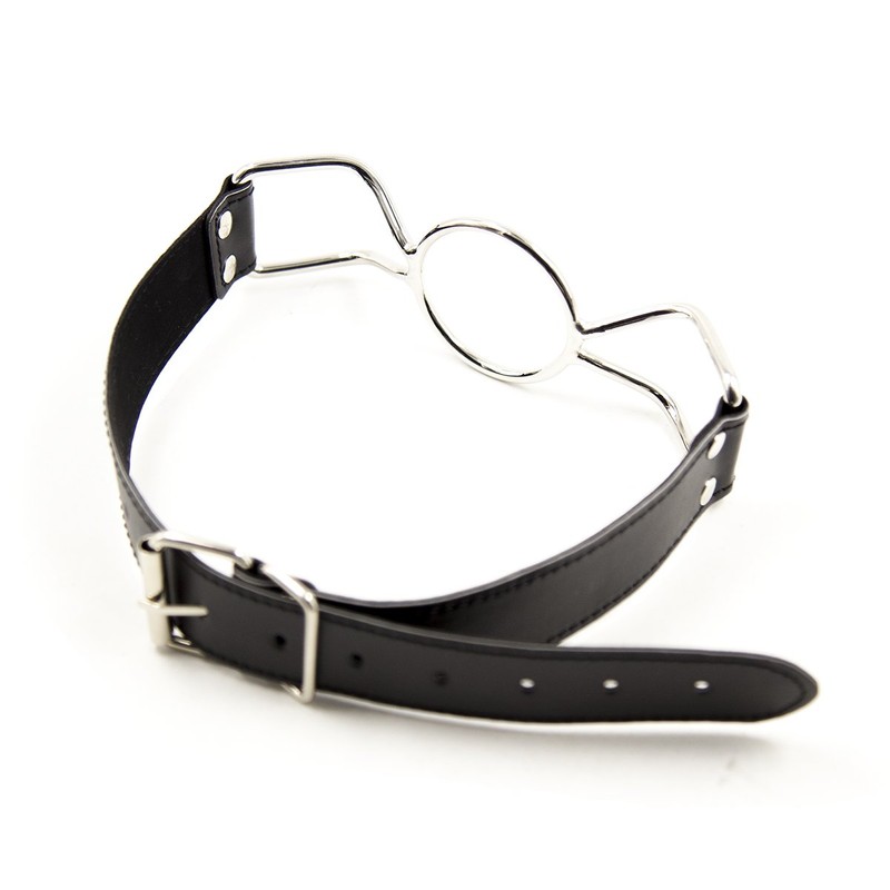 Spider Gag with Ring Toggle O Ring Steel Metal Mouth