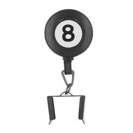 Billiard Cue Chalk Holder Metal Retractable Pocket Pool Cue Chalk Case for Billiard Supplies Snooker Practical Tool Black