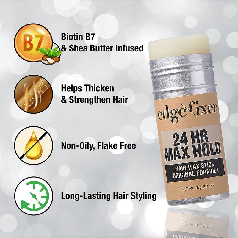 Red by Kiss Hair Wax Stick 24HR Max Hold Edge