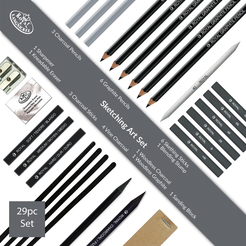 Royal & Langnickel RD832 Essentials Sketch Art Set