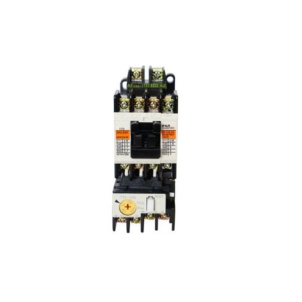 Fuji Electric SW-4-1-200V-3.7KW-AC200V-1A Standard Electromagnetic Switch, No Case Cover