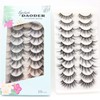 DAODER False Eyelashes Faux Mink Lashes Fluffy Wispy Lashes Natural