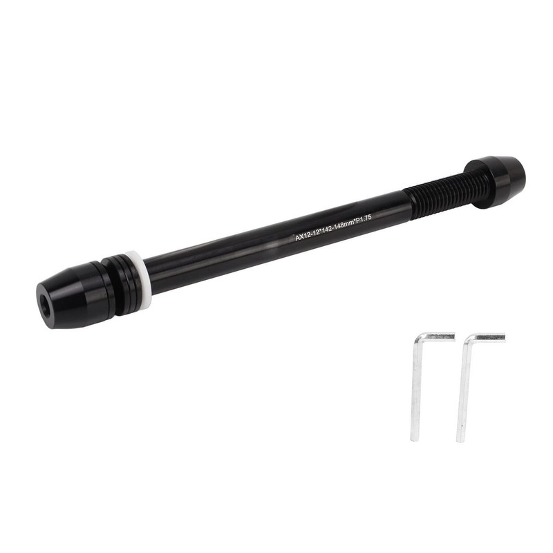Bicycle Trainer Shaft, Bicycle Trainer Thru Axle, Adjustable Length, High