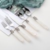 CATHYLIN REVERIE Collection 18/10 Stainless Steel Vintage Flatware set,Sliverware set,Dishwasher