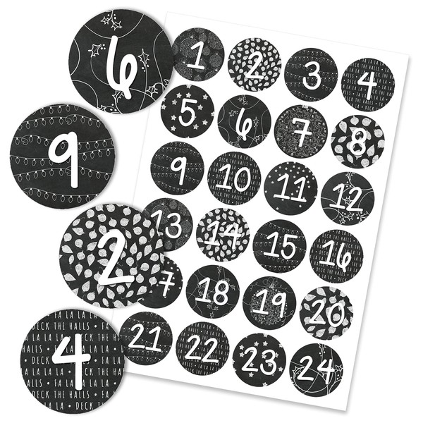 24 Advent Calendar Numbers-No,16–Sticker