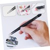jojofuny Quality Material Nail Tweezers 3pcs Rhinestone Picker Tool for