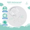 Waterproof Single Mattress Protector 90x190cm with 30cm Deep Pocket -