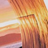 5PCS Frameless Canvas Painting Seaport Pattern Wall Art Picture for
