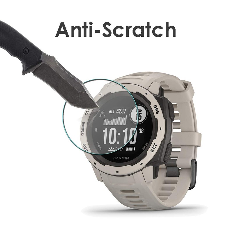 Orzero (3 Pack) Compatible for Garmin Instinct/Garmin Instinct Solar Smartwatch