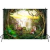 Yieldeer Jungle Photo Backdrop Forest Wall Tapestry Animals Photography Background