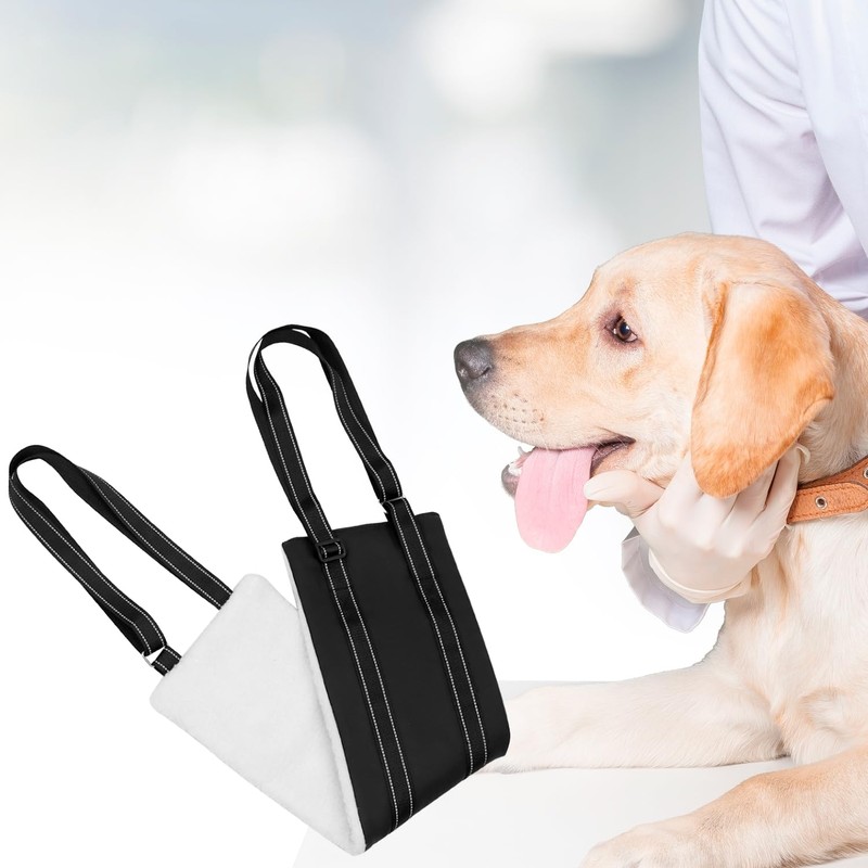 QWORK Ergonomic Dog Support Harness – Adjustable and Portable with