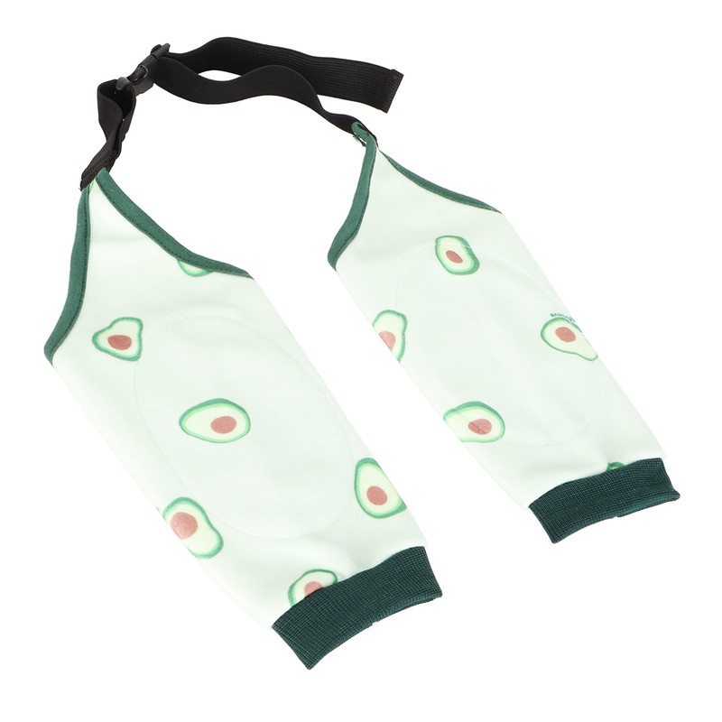Dog Elbow Wounds Brace Thickened Soft Breathable Avocado Pattern Prevent