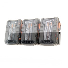 Spartan Mount for Ridgid 18v Battery | Wall Display Hook Holder | Power Tool Storage | Blog DIY Craft Room | All Types | Strong Low Profile Bracket | Convenient Easy Access Garage Organization