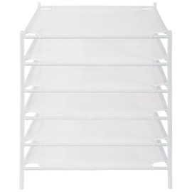 STO STO Sweater Drying Rack, 6-Pack Stackable Mesh Clothes Drying Rack, Laundry Drying Rack for Sweaters, Socks, Toys, White