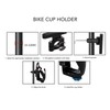 Bike Bottle Cage Nylon Aluminum Alloy Frosted Finish Stable Bike