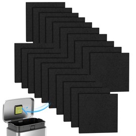 20 Packs Trash Can Odor Absorbing Filter Refills for EKO Garbage Cans and Compost Bin, Activated Charcoal Deodorizer, Activated Carbon Filter, Odor Absorber