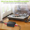 LiNKFOR Phono Turntable Preamp,PP900 Ultra-Compact Phono Preamplifier Mini Electronic Audio
