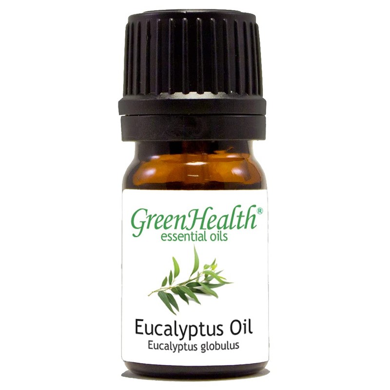 GreenHealth Eucalyptus Essential Oil – 1/6 fl oz (5 ml)