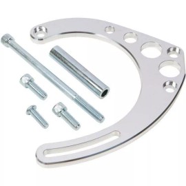 CVF Racing Big Block Chevy Alternator Bracket New Mid Mount Polished BBC LWP 390 427 454