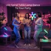 Modern RGB Spiral Table Lamp,Cool night lights,Portable USB Powered lamp