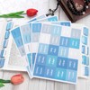 Laminated Blue Bible Tabs,Bible Journaling Supplies,Bible Study Tabs for Women