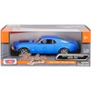 MOTORMAX Ford Mustang Boss 429 Blau 1970 Coupe 1/24 Modellauto