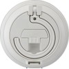 Rhythm Wall Clock, Bath Clock, Splashproof, Dustproof, Blue/White, Diameter 4.6