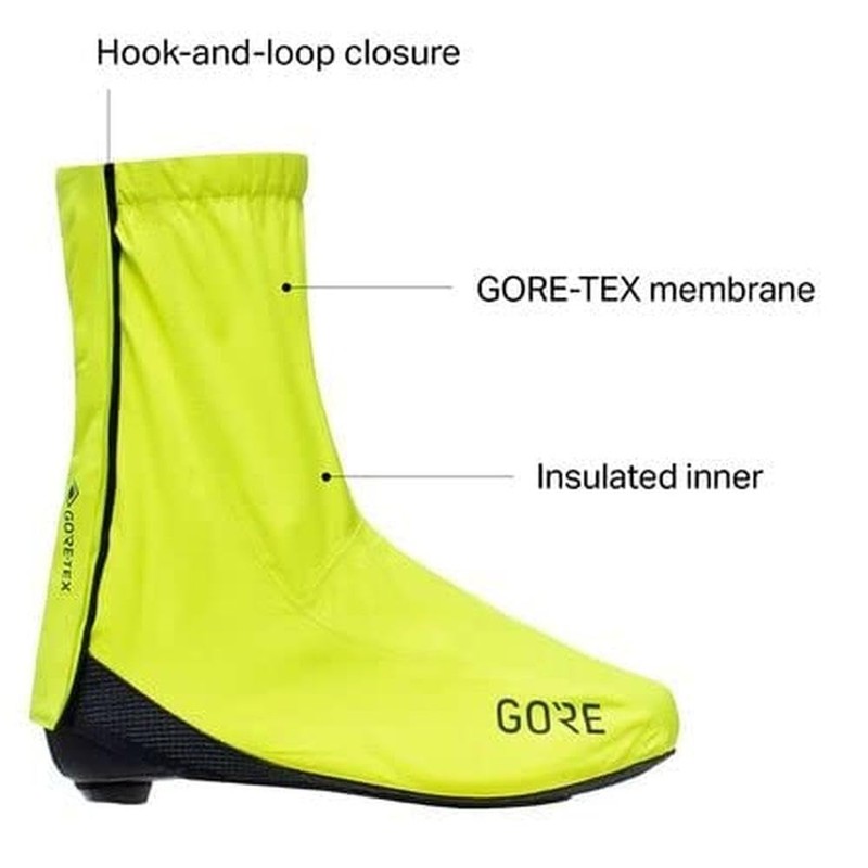 GOREWEAR GORE-TEX Overshoes, Neon Yellow, 48-50
