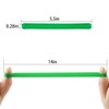 ZZJMCH 12 PCS Silicone Rubber Bands Planner Elastic Bands Elastic