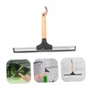 BIUDECO Wooden Handle Glass Shower Squeegee Ergonomic Water Wiper for