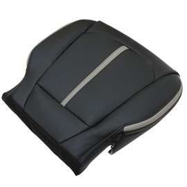 NLQR Front Driver Side Bottom Replacement Seat Cover Compatible with Ford F150 Platinum Ed 2015 2016 2017 2018 2019 2020