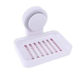 MAGICLULU Jabonera De Plástico Ventosa Fuerte Jabonera Adherible para Ducha Organizador De Baño