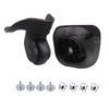 SHANOER 1 Pair Suitcase Wheels, Carry Box, Suitcase, Replacement, Screws,