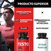 TES70 Vitaminas Hombres Maca Negra Peruana, Fenogreco, Creatina, Arginina, Cúrcuma