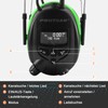PROTEAR Ear Defenders with Radio DAB/DAB+/FM/Bluetooth 5.3, Noise Cancelling Wireless